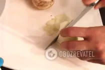 Салат с жареными грибами - Шаг 1 Салат с жареными грибами - Шаг 1
