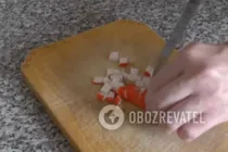 Салат с кукурузой и крабовыми палочками - Шаг 1 Салат с кукурузой и крабовыми палочками - Шаг 1