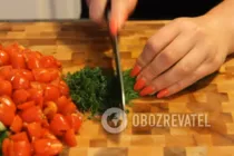 Салат с креветками и огурцом - Шаг 3 Салат с креветками и огурцом - Шаг 3