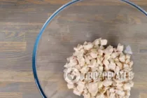 Салат с грибами и кукурузой - Шаг 4 Салат с грибами и кукурузой - Шаг 4