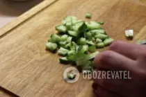 Салат с креветками и кукурузой - Шаг 4 Салат с креветками и кукурузой - Шаг 4