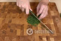 Салат с кукурузой и пекинской капустой - Шаг 4 Салат с кукурузой и пекинской капустой - Шаг 4