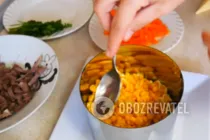 Салат с кукурузой и сердцем - Шаг 6 Салат с кукурузой и сердцем - Шаг 6