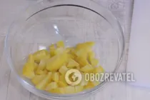 Салат с грибами - Шаг 3 Салат с грибами - Шаг 3