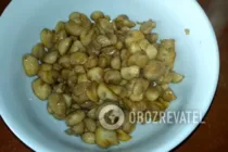 Салат с грибами и курицей - Шаг 6 Салат с грибами и курицей - Шаг 6
