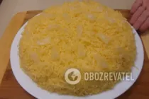 Салат с грибами и ананасами - Шаг 7 Салат с грибами и ананасами - Шаг 7