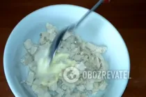 Салат с грибами и курицей - Шаг 7 Салат с грибами и курицей - Шаг 7
