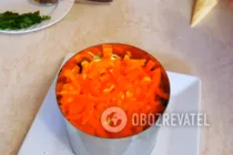 Салат с кукурузой и сердцем - Шаг 8 Салат с кукурузой и сердцем - Шаг 8