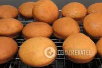 Пончики с начинкой - Шаг 10 Пончики с начинкой - Шаг 10