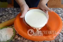 Пончики на сковороде - Шаг 1 Пончики на сковороде - Шаг 1