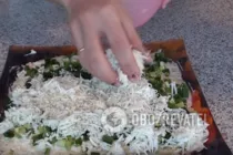 Салат з грибами і шинкою - Крок 4 Салат з грибами і шинкою - Крок 4