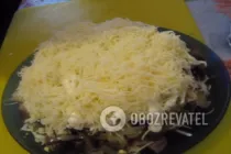 Салат с грибами и языком - Шаг 7 Салат с грибами и языком - Шаг 7