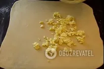 Плюшки с творогом - Шаг 4 Плюшки с творогом - Шаг 4