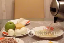 Салат з волоськими горіхами - Крок 2 Салат з волоськими горіхами - Крок 2