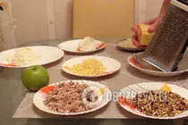 Салат з волоськими горіхами - Крок 3 Салат з волоськими горіхами - Крок 3