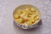 Пиріг на сковороді - Крок 1 Пиріг на сковороді - Крок 1