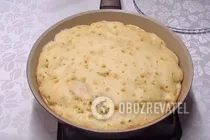 Пиріг на сковороді - Крок 7 Пиріг на сковороді - Крок 7