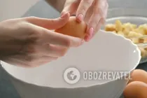 Омлет в мультиварке - Шаг 1 Омлет в мультиварке - Шаг 1