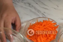 Салат с омлетом и грибами - Шаг 1 Салат с омлетом и грибами - Шаг 1
