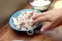 Салат з чорносливом, куркою і морквою - Крок 2 Салат з чорносливом, куркою і морквою - Крок 2