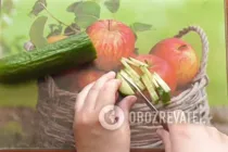 Салат с омлетом и колбасой - Шаг 4 Салат с омлетом и колбасой - Шаг 4