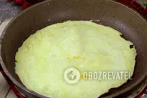Салат з омлетом і печінкою - Крок 4 Салат з омлетом і печінкою - Крок 4