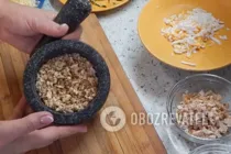 Салат с черносливом и орехами - Шаг 6 Салат с черносливом и орехами - Шаг 6