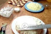 Салат з чорносливом, куркою і морквою - Крок 7 Салат з чорносливом, куркою і морквою - Крок 7