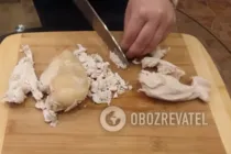 Салат с черносливом и грибами - Шаг 6 Салат с черносливом и грибами - Шаг 6