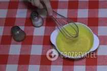 Салат с омлетом и свежим огурцом - Шаг 1 Салат с омлетом и свежим огурцом - Шаг 1