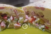 Омлет в пакете - Шаг 8 Омлет в пакете - Шаг 8
