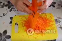 Постный салат с фасолью - Шаг 2 Постный салат с фасолью - Шаг 2