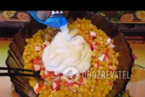 Постный салат с овощами - Шаг 6 Постный салат с овощами - Шаг 6