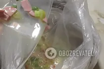 Омлет в пакете - Шаг 6 Омлет в пакете - Шаг 6