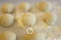 Пончики с чесноком - Шаг 4 Пончики с чесноком - Шаг 4