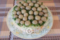 Салат "Грибна поляна" з куркою - Крок 10 Салат "Грибна поляна" з куркою - Крок 10