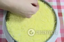 Салат "Грибная поляна" с опятами - Шаг 10 Салат "Грибная поляна" с опятами - Шаг 10