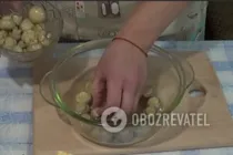 Салат "Грибная поляна" с сыром - Шаг 1 Салат "Грибная поляна" с сыром - Шаг 1