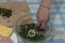 Салат "Грибная поляна" с сыром - Шаг 3 Салат "Грибная поляна" с сыром - Шаг 3