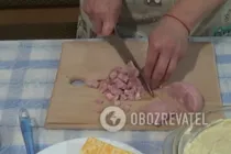 Салат "Грибная поляна" с сыром - Шаг 5 Салат "Грибная поляна" с сыром - Шаг 5
