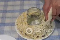 Салат "Гранатовий браслет" з сиром - Крок 5 Салат "Гранатовий браслет" з сиром - Крок 5