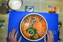 Салат с орехами и морковью - Шаг 5 Салат с орехами и морковью - Шаг 5