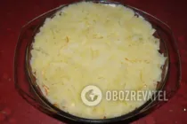 Салат "Грибная поляна" с ветчиной - Шаг 7 Салат "Грибная поляна" с ветчиной - Шаг 7