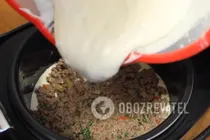 Пирог с мясом в мультиварке - Шаг 6 Пирог с мясом в мультиварке - Шаг 6