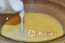 Омлет с помидорами - Шаг 2 Омлет с помидорами - Шаг 2