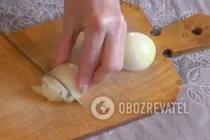 Салат з печінкою і грибами - Крок 1 Салат з печінкою і грибами - Крок 1