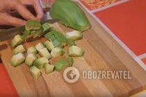 Салат из авокадо и курицы - Шаг 1 Салат из авокадо и курицы - Шаг 1