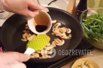 Салат с печенью и рукколой - Шаг 2 Салат с печенью и рукколой - Шаг 2