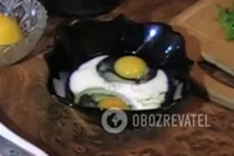 Омлет со шпинатом - Шаг 4 Омлет со шпинатом - Шаг 4