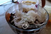 Салат со свиной печенью - Шаг 5 Салат со свиной печенью - Шаг 5